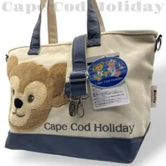 新品未使用　A4収納　ダッフィー　2way トートバッグ　ショルダー　ディズニー