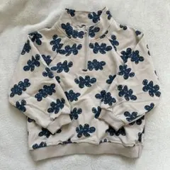 【SHEIN】ベージュ 雲柄トレーナー 2-3Y