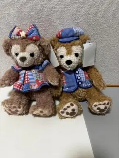 ダッフィー & シェリーメイ ぬいぐるみ セット