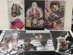 鬼滅の刃　全集中展　無限列車　遊郭編　幕間画　ポストカードセット　D 11枚