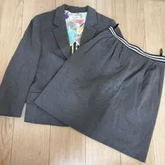 美品✨Paul Smith スカートスーツ グレー スーツ セットアップ 9号Mのサムネイル