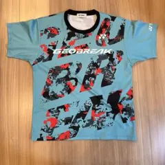 【希少】美品！ヨネックス YONEX GEOBREAK Tシャツ ジオブレイクO 希少 美品 YONEX 限定記念Tシャツ GEOBREAK Tシャツ Mサイズ - メルカリ