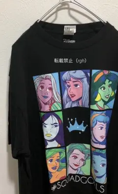 ディズニープリンセス　Tシャツ
