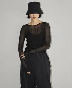 todayful✨ Slit Sheer Knitのサムネイル