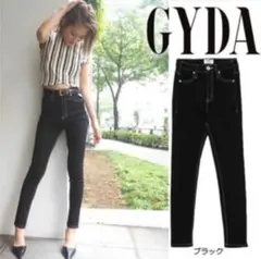 GYDA ワンウォッシュハイウエストデニム