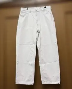 ユニクロ　ワイドストレートジーンズ　w34インチ　美品