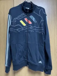 adidas ジップ　トレーナー　古着