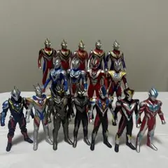 ウルトラマン　ソフビセット