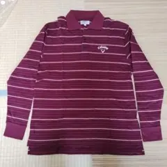 キャロウェイ　ゴルフウェア　長袖ポロシャツ