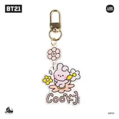 【COOKY】BT21 minini アクリルキーリング　クッキー