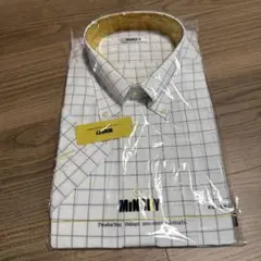 MINSKY 半袖シャツ チェック柄