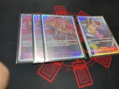 ドフラミンゴ　sr 3枚　ロシナンテ　ワンピース カード