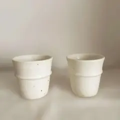 井山三希子 茶器 蓋付きカップ 陶器 白 おまけつき - メルカリ