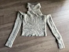 GYDA オフショルダー ニットセーター Fサイズ