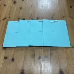 【未使用】Tiffany & Co. ショップ袋 4枚セット　匿名配送