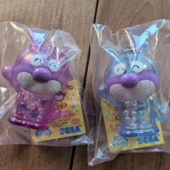 バイキンマン　シャカシャカクリアキーホルダー　セット