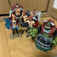 ワンピース フィギュア 超造形魂　白ひげ　5体セット