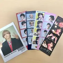 なにわ男子 道枝駿佑 グッズ まとめ売り フォトカード ステッカー 特典