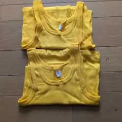 レア　デッドストック　ドイツ軍タンクトップサイズ4　2枚セット　ビンテージ