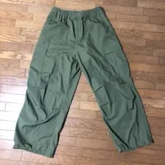 GU カーゴパンツ Mサイズ オリーブグリーン