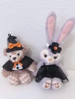 ダッフィーステラルーキーホルダー 2点セット