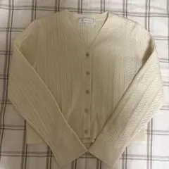 ROPÉ PICNIC アイボリー 長袖カーディガン M