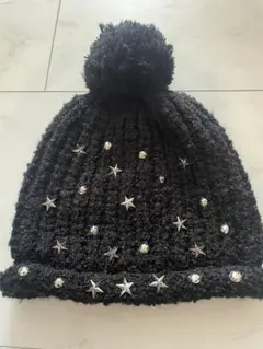 ニット帽ポンポン
