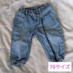 GAP デニムバブルパンツ 6-12ヶ月