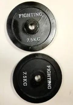 ファイティングロード　7.5kgプレート2枚 28mm 用のサムネイル