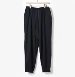 COMOLI ウールビエラドローストリングパンツ　SIZE3 ネイビーのサムネイル