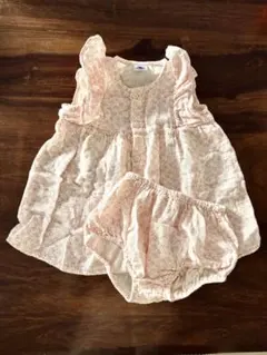 【お値下げ】プチバトーPetit BATEAU ワンピース&ブルマセット