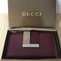 GUCCI シェリーライン 長財布