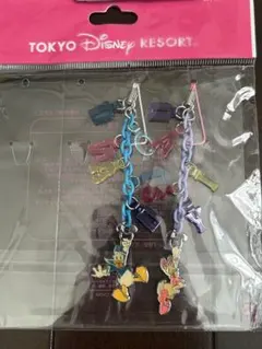 ディズニー　ストラップ　ドナルド　デイジー