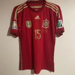 希少】スペイン セルヒオラモス ユニフォーム 15番 - メルカリ