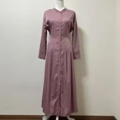 オメカシ　ワンピース　ロングワンピース　ロング　秋　柄　アート