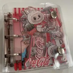 コーララブブA8シャカシャカノート シール帳　バインダー クリアポケット25枚