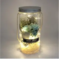 LEDナイトライトグラスウィッシングボトル　クリスマス　結婚式　敬老の日