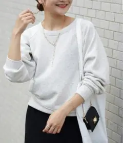 スローブイエナ　コンパクトラグランスウェット