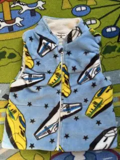 キッズ 新幹線 ドクターイエロー N700系 スリーパー ベスト 110サイズ