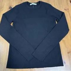 AMERICAN HOLIC バイパチニット ブラック長袖ニット