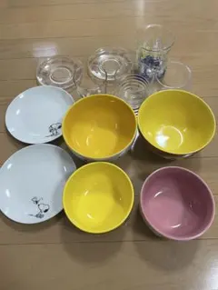 食器セット　ローソン　LAWSON 琉球ガラス