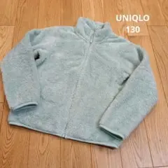 UNIQLO　130 水色フリース