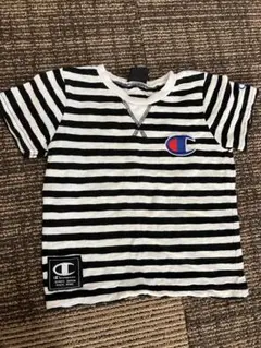 Champion ストライプ Tシャツ 100cm