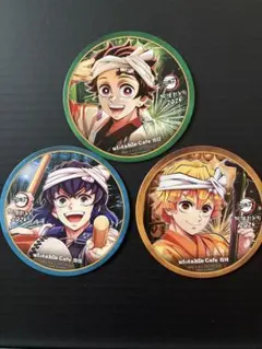 鬼滅の刃　阿波踊りコースター　竈門炭治郎　我妻善逸　嘴平伊之助