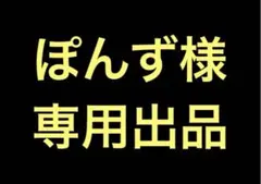 ぽんず様専用出品