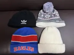 ニット帽4点セット