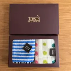 ♪お値下げ　AtsukoMatano タオルハンカチ 2枚組　タオル美術館箱入り