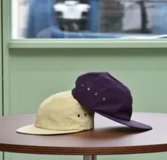 SIESTA ベージュ 6パネルキャップ BLUE LUG