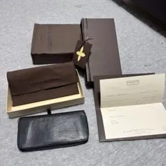 LOUIS VUITTON ブラック 長財布