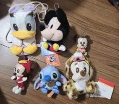Disney ディズニー　マスコット　スティッチ ミッキーのサムネイル
